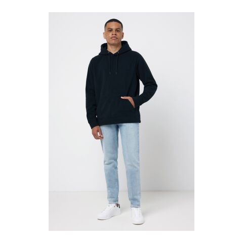 Iqoniq Trivor recycled polyester microfleece hoodie black | XXS | No Branding | not available | not available | not available