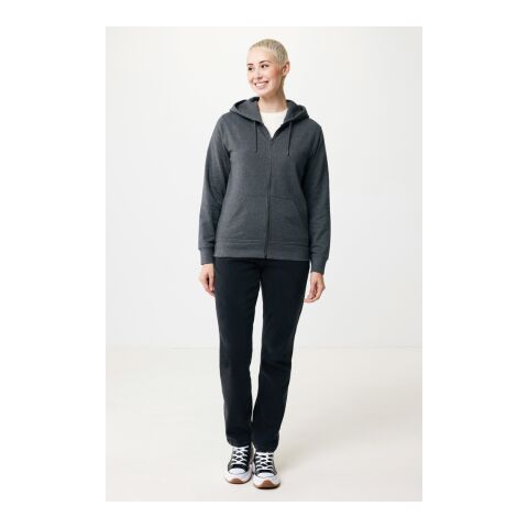 Iqoniq Abisko recycled cotton zip through hoodie black | XL | No Branding | not available | not available | not available