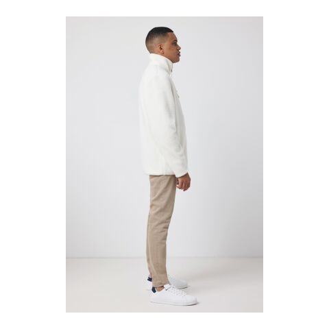 Iqoniq Diran recycled polyester pile fleece jacket natural | XS