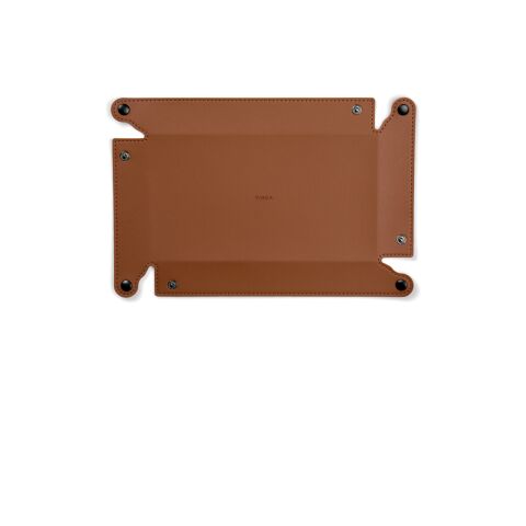 Timo PU RCS RPET tray brown | No Branding | not available | not available