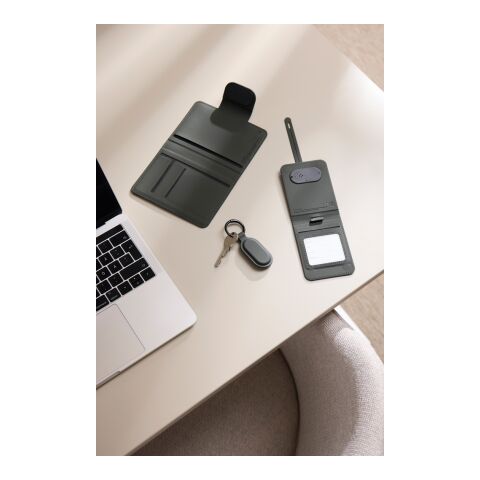 VINGA Baltimore RCS Passport Cover With Finder Dual grey | No Branding | not available | not available