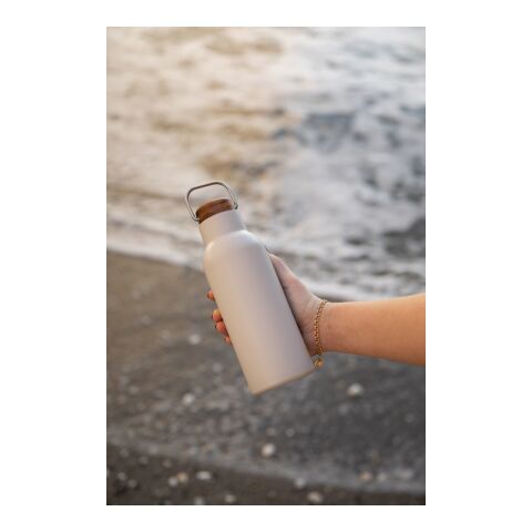 VINGA Ciro RCS recycled vacuum bottle 580ml grey | No Branding | not available | not available
