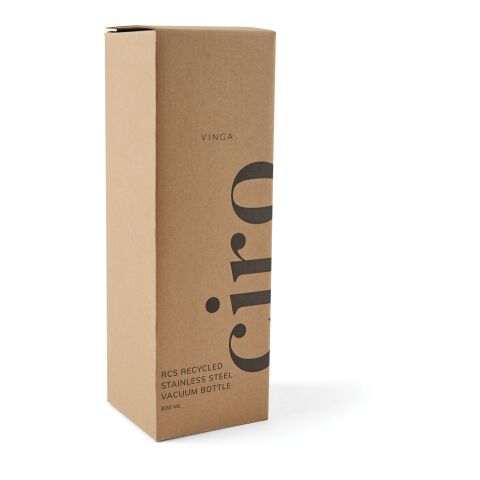 VINGA Ciro RCS recycled vacuum bottle 800ml steel
