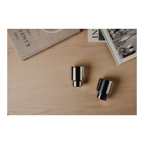 VINGA Nagano RCS  recycled SS mugs, set of 2 reflecting | No Branding | not available | not available