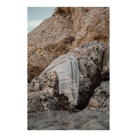 VINGA Tolo hammam terry towel grey-off white | No Branding | not available | not available | not available