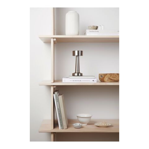 VINGA Maris RCS recycled ABS table lamp silver grey | No Branding | not available | not available