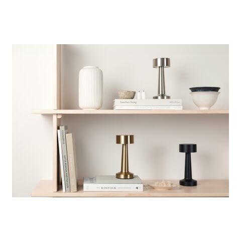 VINGA Maris RCS recycled ABS table lamp silver grey | No Branding | not available | not available