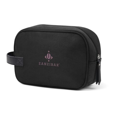VINGA Marlow RCS recycled polyester toiletry bag black | No Branding | not available | not available