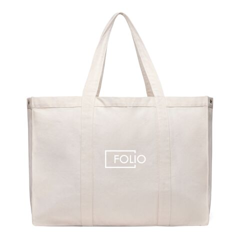 VINGA Hilo AWARE™ recycled canvas maxi tote bag off white | No Branding | not available | not available | not available
