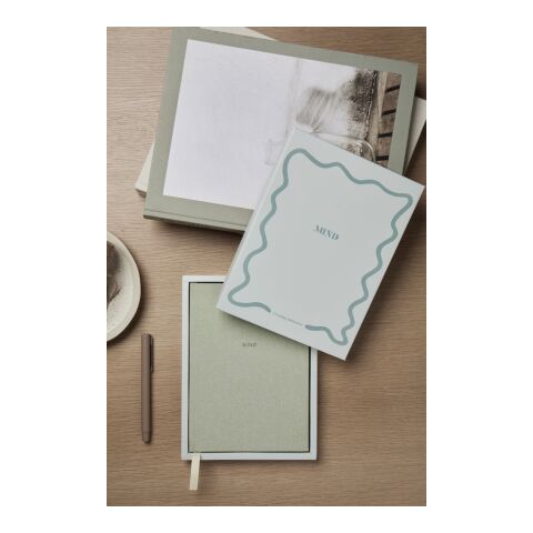 VINGA Mind GRS recycled paper journal green | No Branding | not available | not available
