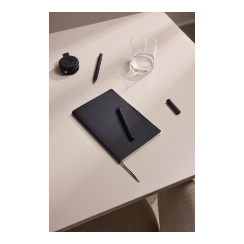VINGA Baltimore RCS PU softcover notebook black