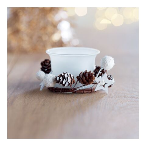 Red Christmas candle holder white | No Branding | not available | not available | not available