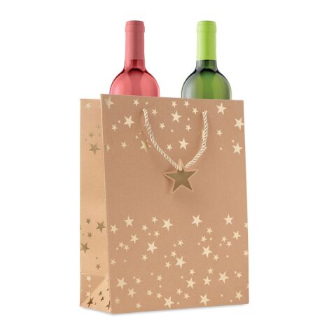 Gift paper bag with pattern gold | No Branding | not available | not available | not available