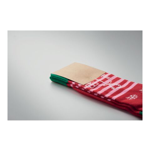 Pair of Christmas socks L red | No Branding | not available | not available | not available