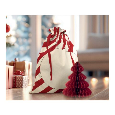 Large Santa cotton bag red | No Branding | not available | not available | not available