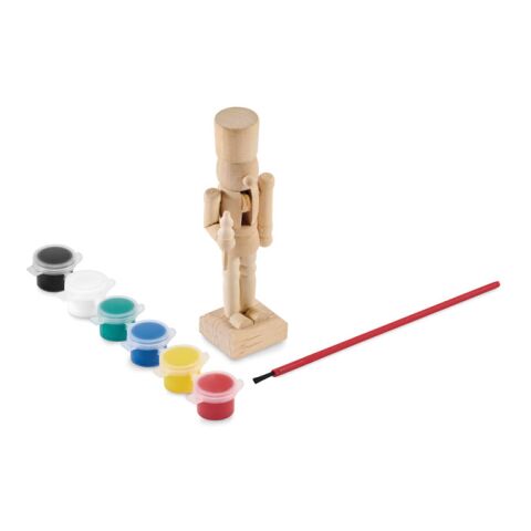 Nutcracker painting set wood | No Branding | not available | not available