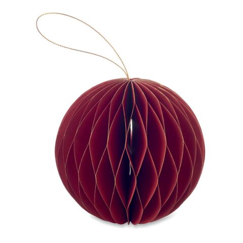 Foldable  XMAS bauble hanger red | No Branding | not available | not available | not available