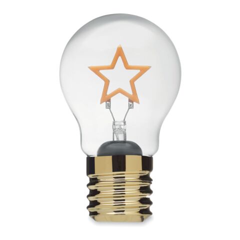 LED decorative bulb yellow