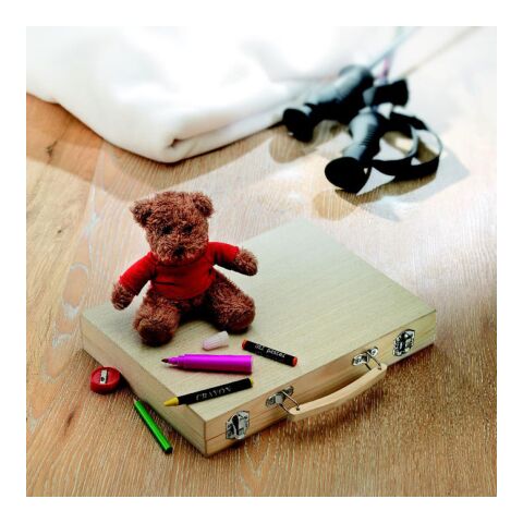 Artist&#039;s set in wooden box wood | No Branding | not available | not available | not available