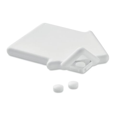 Mint House shape dispenser white | No Branding | not available | not available