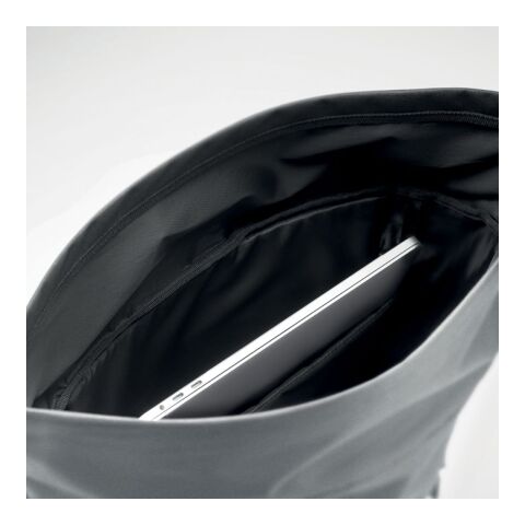 Reflective Rolltop backpack matt silver | No Branding | not available | not available