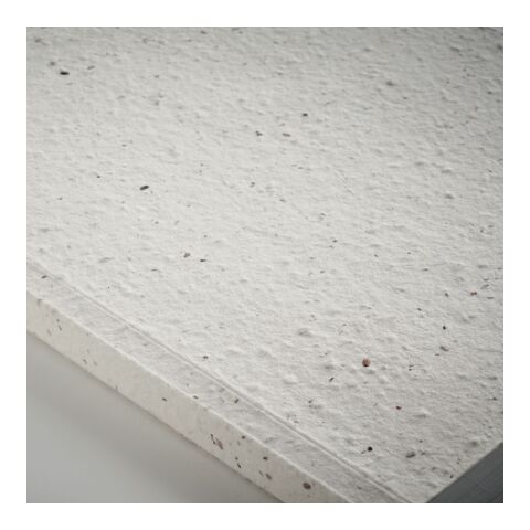 A5 seed paper cover notebook white | No Branding | not available | not available