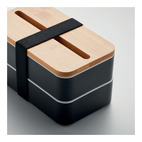 Recycled PP lunch box black | No Branding | not available | not available | not available