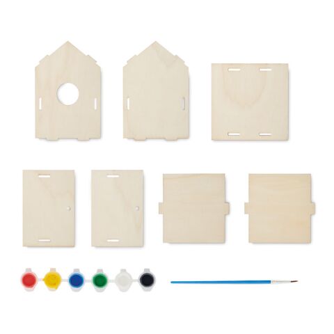 DIY wooden bird house kit wood | No Branding | not available | not available | not available