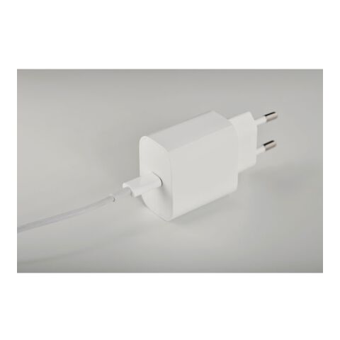20W 2 port USB charger EU plug white | No Branding | not available | not available | not available