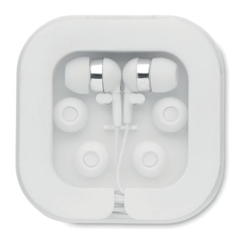 Ear phones with silicone covers white | No Branding | not available | not available | not available