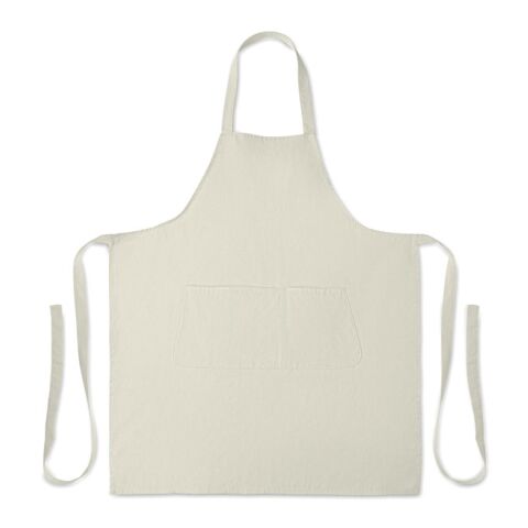 Organic cotton apron 240 gr/m² Off White | No Branding | not available | not available | not available