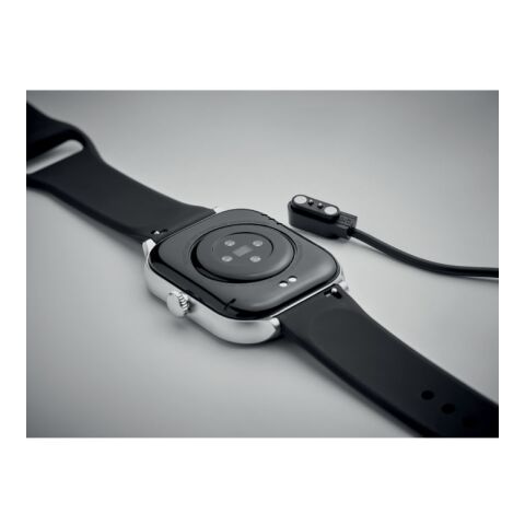Smart wireless health watch silver | No Branding | not available | not available
