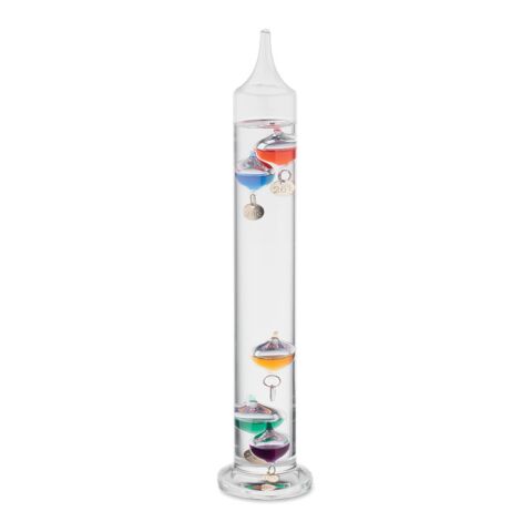 Galileo thermometer glass 28cm transparent | No Branding | not available | not available | not available