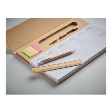 Weekly desktop planner beige | No Branding | not available | not available | not available