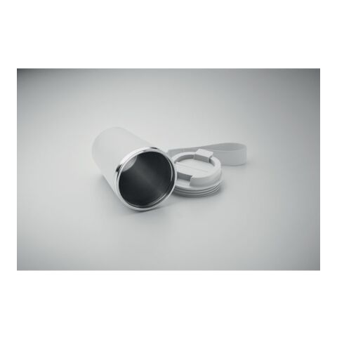 Double wall tumbler 350 ml white | No Branding | not available | not available | not available