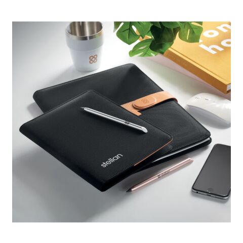 A4 RPET conference folder black | No Branding | not available | not available | not available