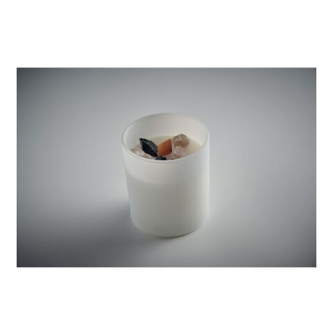 Plant based wax candle 200 gr white | No Branding | not available | not available