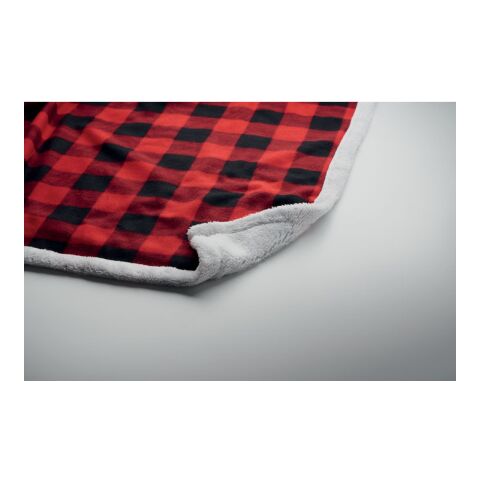 RPET sherpa fleece blanket red | No Branding | not available | not available | not available