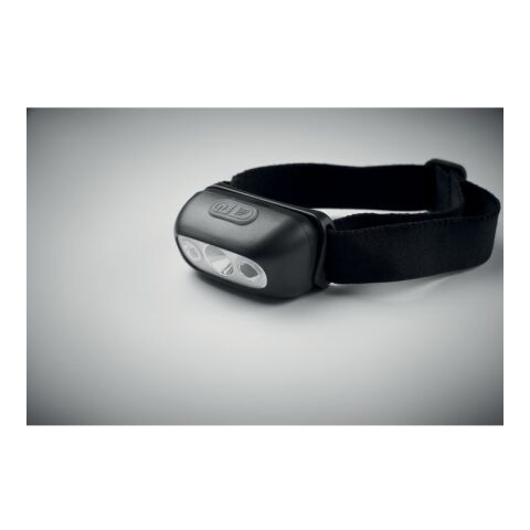 Rechargeable LED head torch black | No Branding | not available | not available