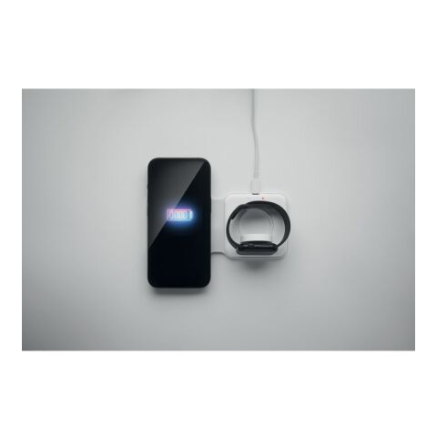 2 in 1 foldable charger 15W white | No Branding | not available | not available | not available