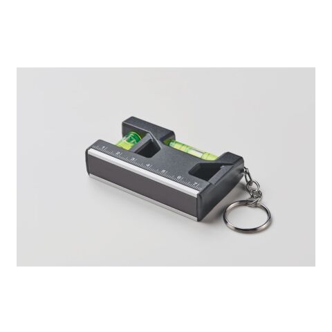 Magnetic level ABS key ring black | No Branding | not available | not available | not available