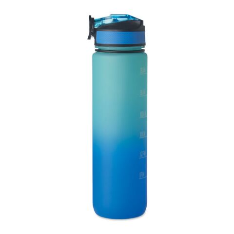 Sports water bottle RPET 1L royal blue | No Branding | not available | not available | not available