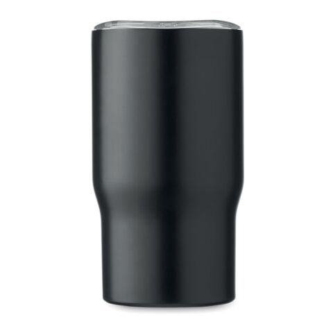 Double wall tumbler 350ml black | No Branding | not available | not available | not available