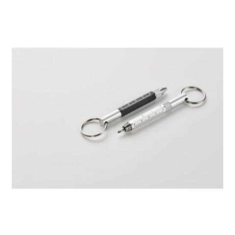 Key ring with twist action pen black | No Branding | not available | not available