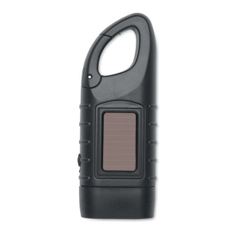 Solar torch with dynamo crank black | No Branding | not available | not available