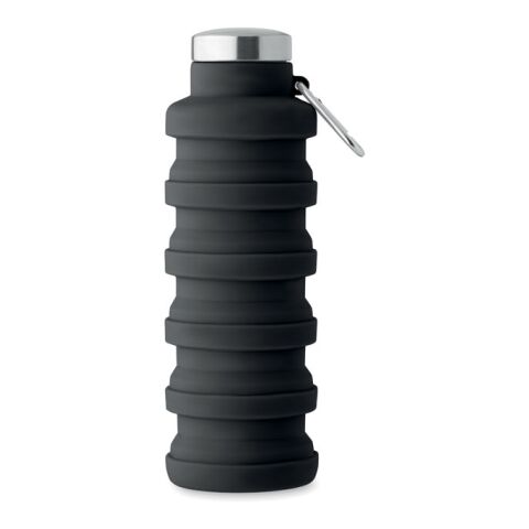 Collapsible bottle 500ml black | No Branding | not available | not available