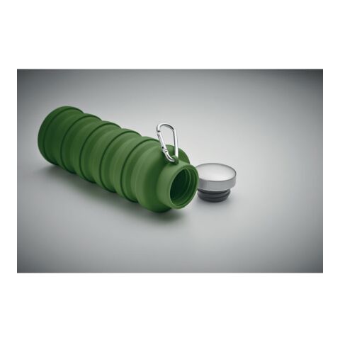 Collapsible bottle 500ml Dark green | No Branding | not available | not available