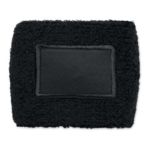 Wristband in polycotton black | No Branding | not available | not available | not available