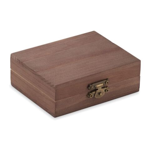 9 stone ice cube set in box wood | No Branding | not available | not available | not available