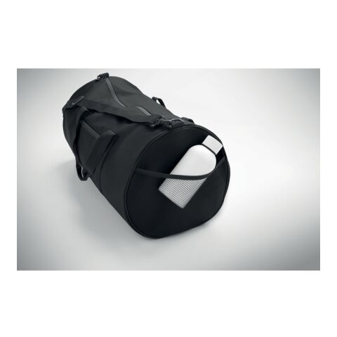 Duffle bag in 600D RPET black | No Branding | not available | not available